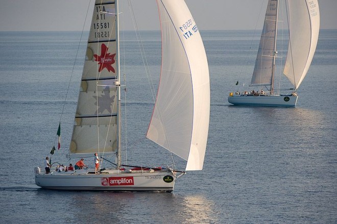 SUPER ATAX and LURIGNA - Rolex Middle Sea Race ©  Rolex/ Kurt Arrigo http://www.regattanews.com